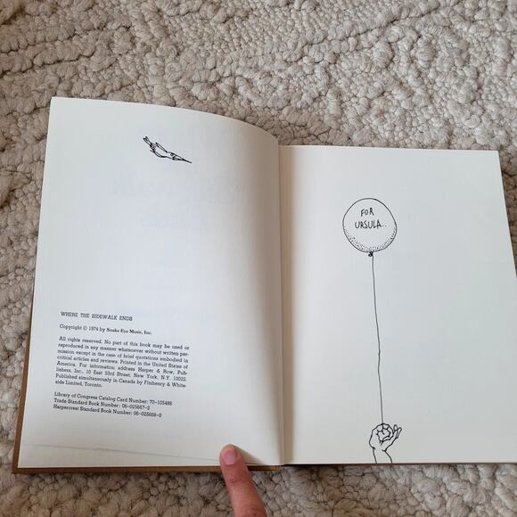 Where the Sidewalk Ends 1974 First Edition - Picture 3 of 9